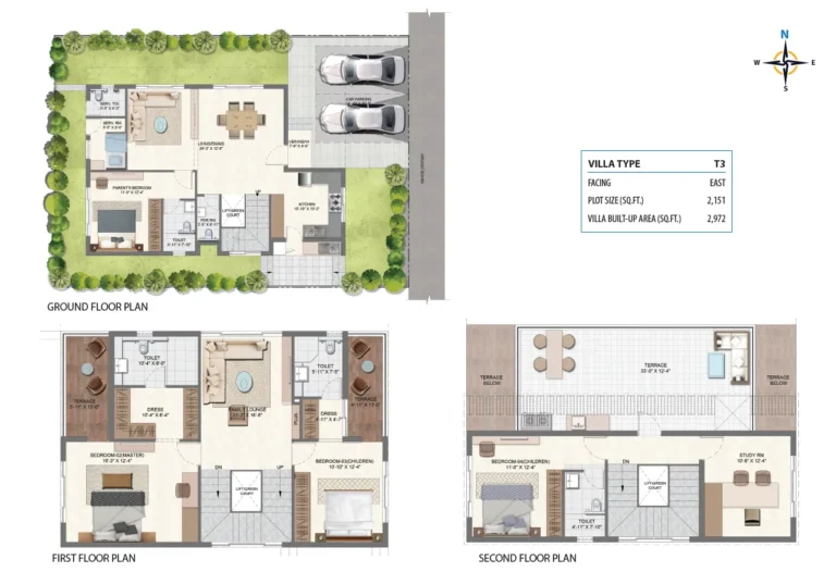 city with infinite life Floor plan V3 east